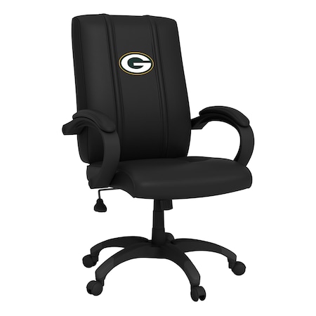 Dreamseat Office Chair 1000 with Green Bay Packers Primary Logo XZOC1000-PSNFL20055